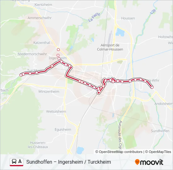 A Bus Line Map