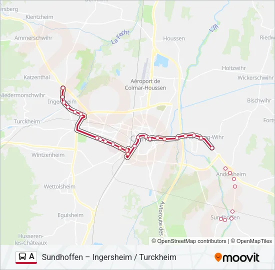 A Bus Line Map