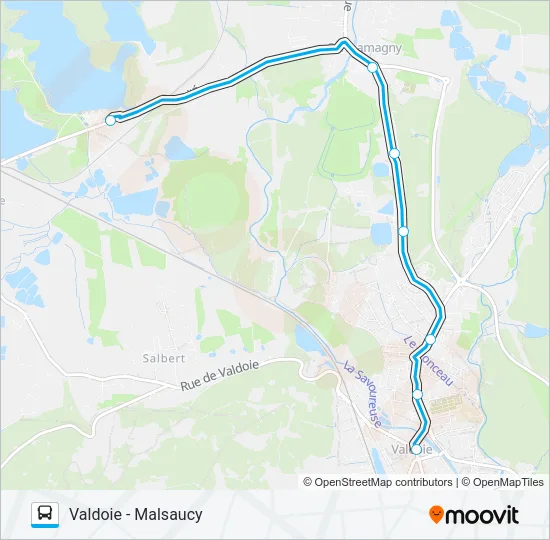 NAUTIBUS Bus Line Map
