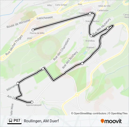 P07 Bus Line Map