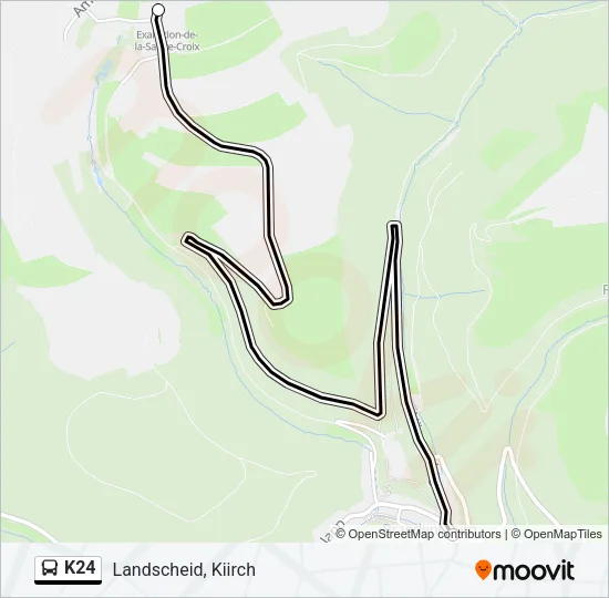 K24 Bus Line Map