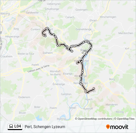 L04 Bus Line Map