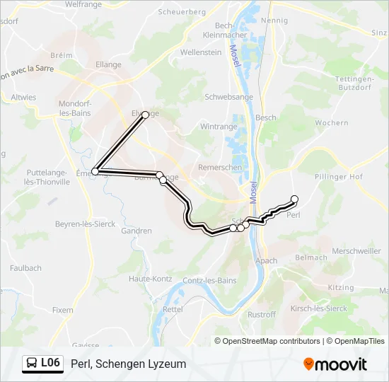 L06 Bus Line Map