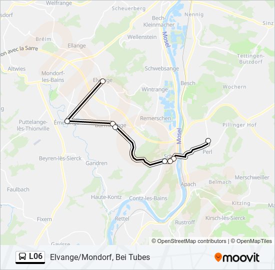 L06 bus Line Map