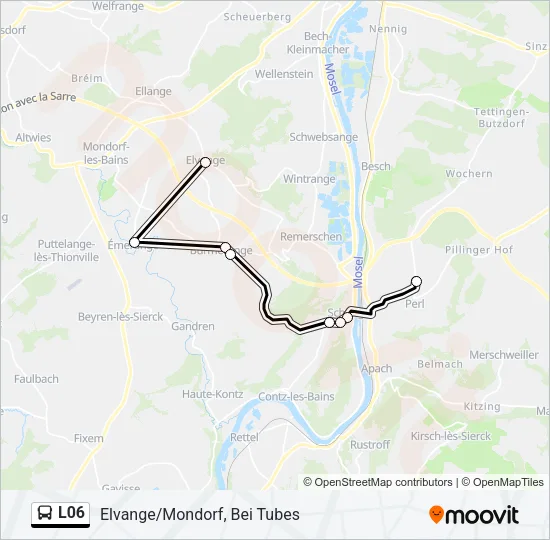 L06 Bus Line Map