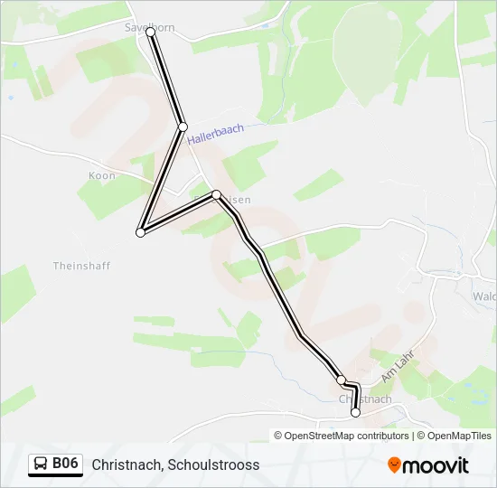 B06 Bus Line Map