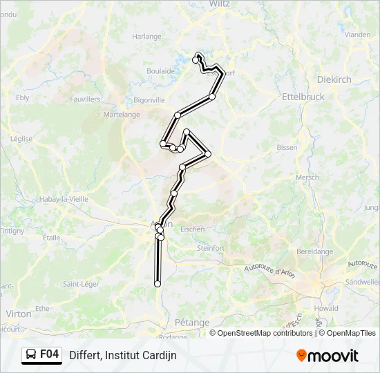 F04 Bus Line Map