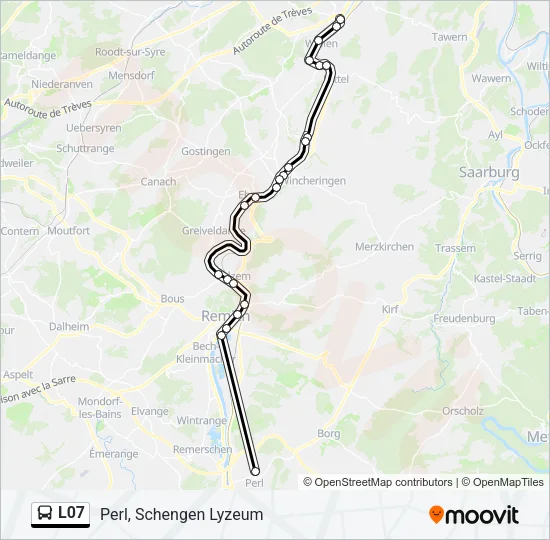L07 Bus Line Map