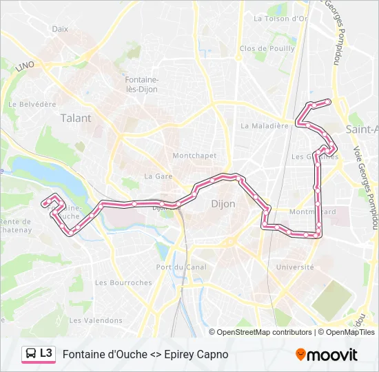 L3 Bus Line Map