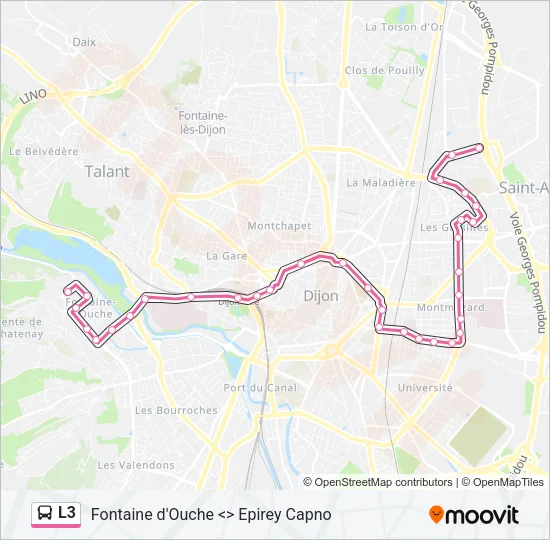 L3 Bus Line Map