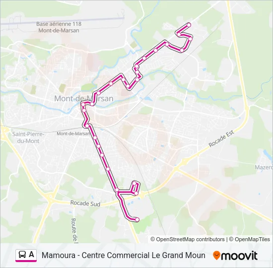 A Bus Line Map