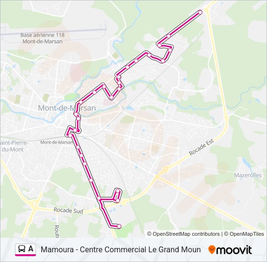 A Bus Line Map