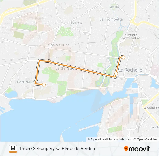 300 Bus Line Map