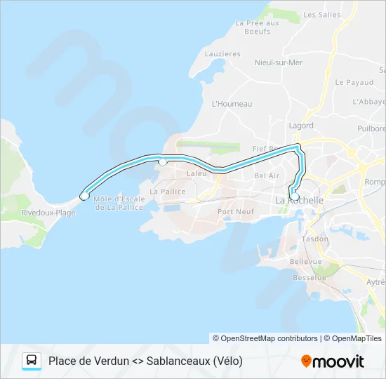 51 Bus Line Map