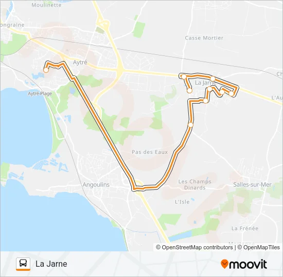 262 Bus Line Map