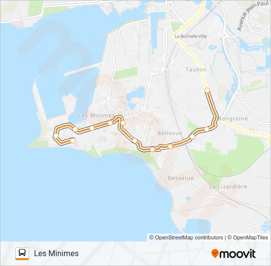 232 Bus Line Map