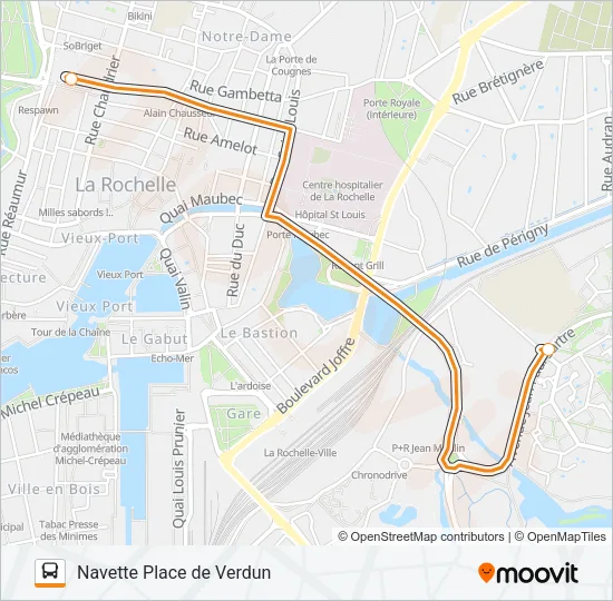 349 Bus Line Map