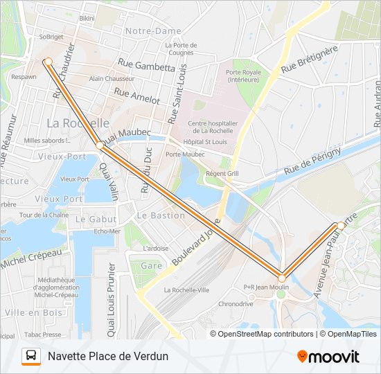 349 bus Line Map