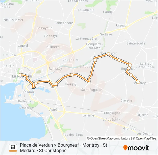 344 Bus Line Map