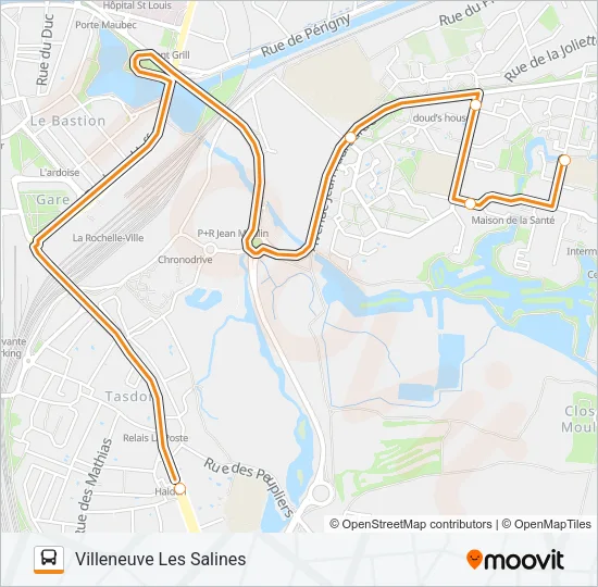 231 Bus Line Map