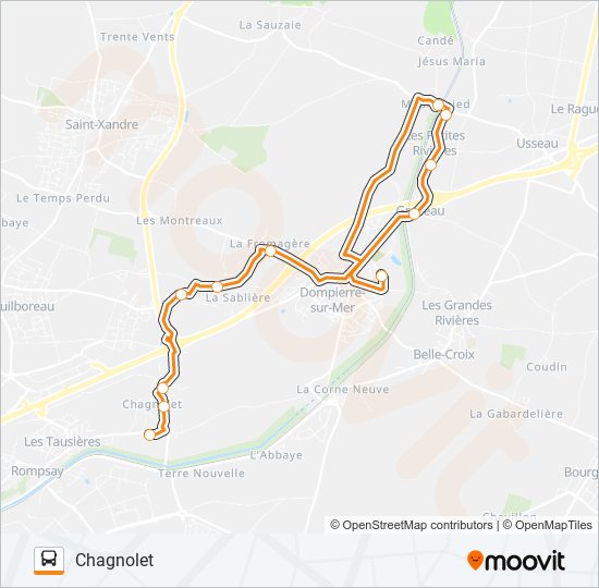 241 bus Line Map