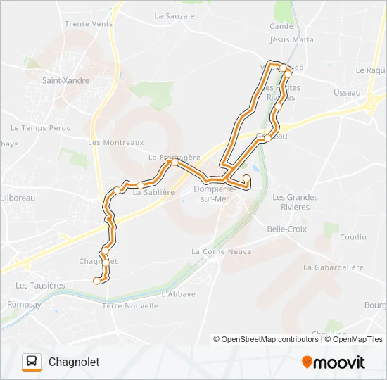 241 Bus Line Map