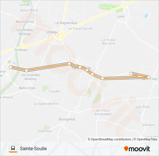 241 Bus Line Map