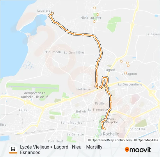 331 Bus Line Map
