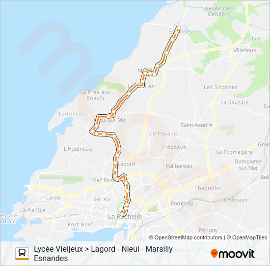 331 Bus Line Map