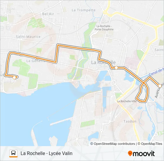 309 Bus Line Map