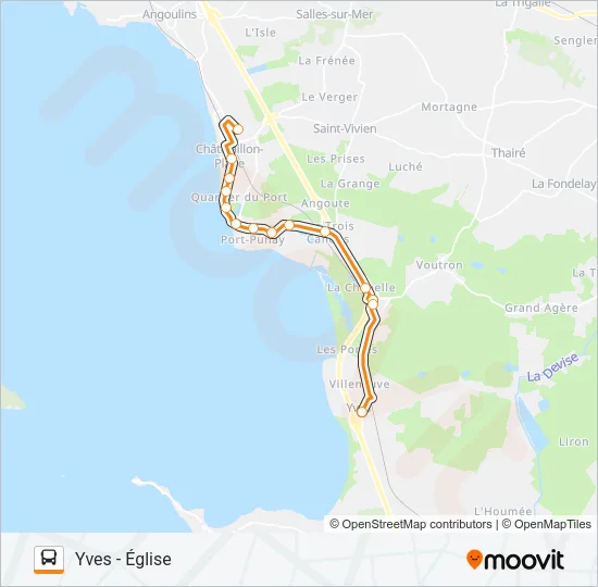 273 Bus Line Map