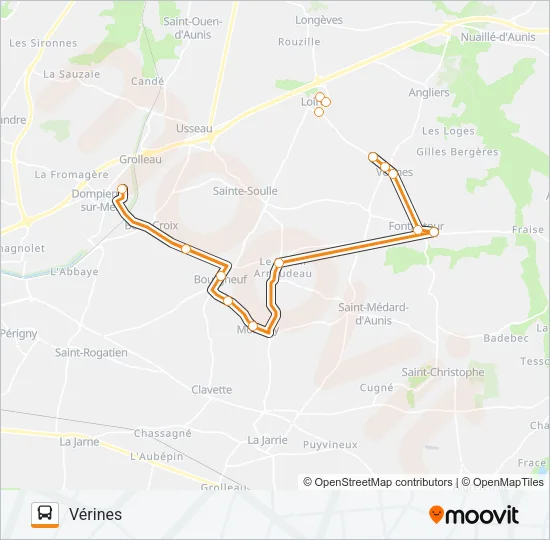 242 Bus Line Map