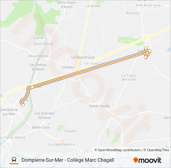 242 Bus Line Map