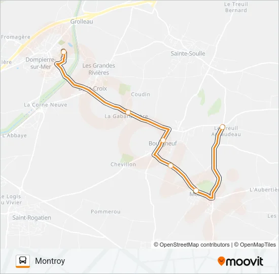 242 Bus Line Map