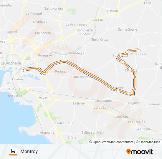 323 Bus Line Map