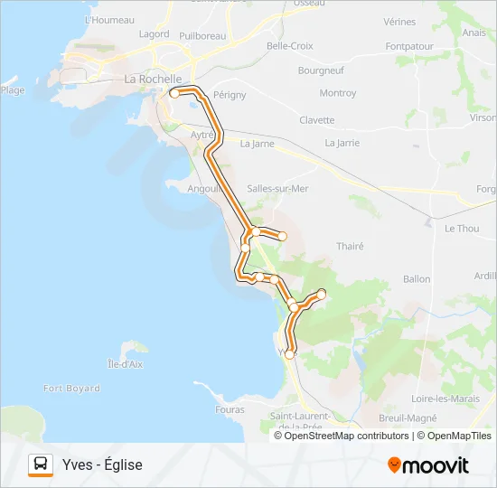 326 Bus Line Map