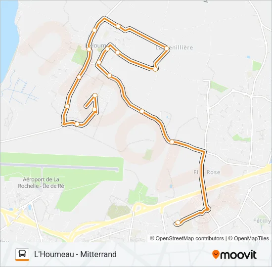 202 Bus Line Map
