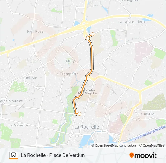 339 Bus Line Map
