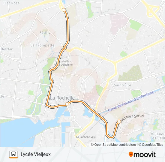 339 Bus Line Map