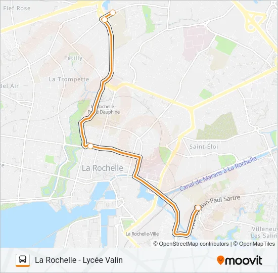 339 Bus Line Map