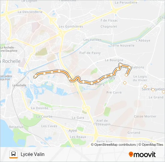 321 Route: Schedules, Stops & Maps - Lycée Valin (Updated)