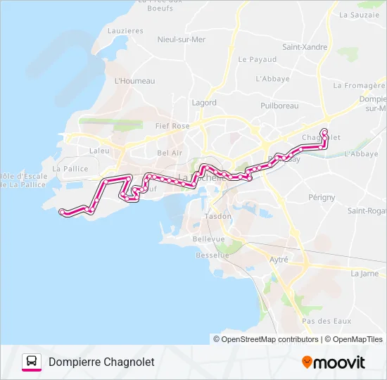 7 Bus Line Map