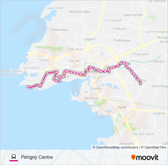 7 Bus Line Map