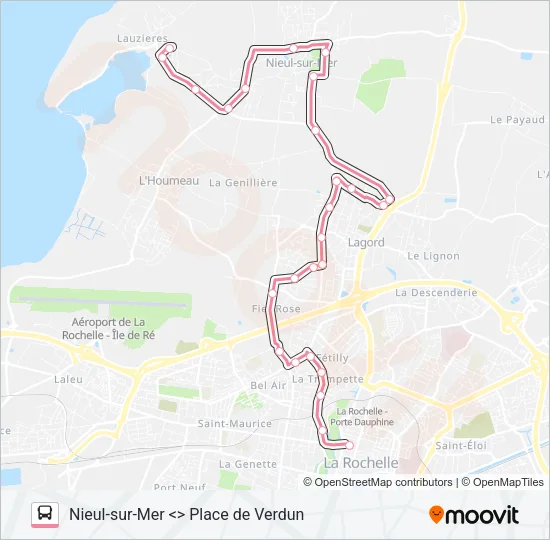 11 Bus Line Map