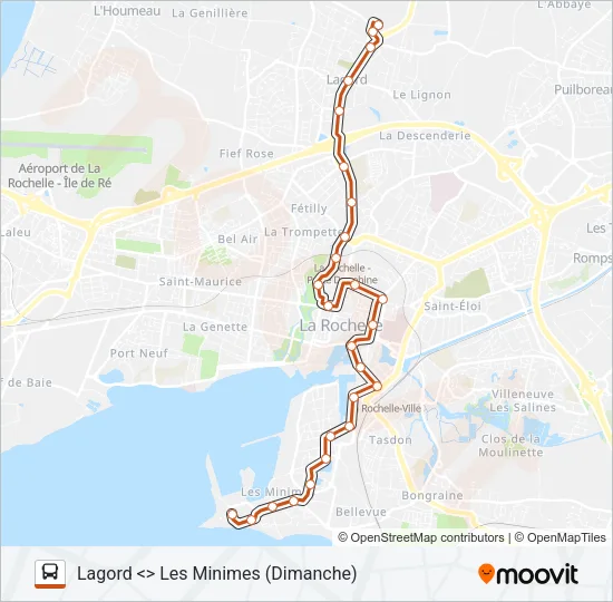 D3 Bus Line Map