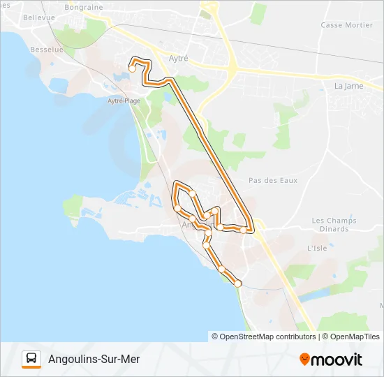 263 Bus Line Map