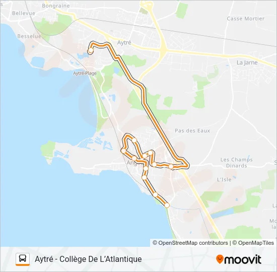263 Bus Line Map