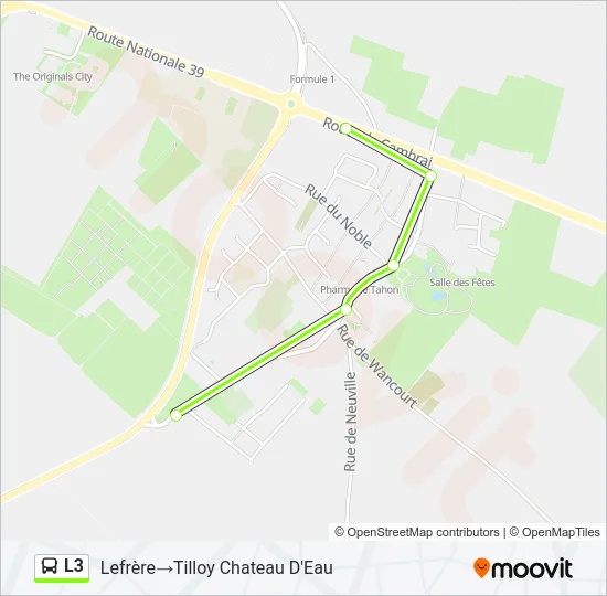 L3 Bus Line Map