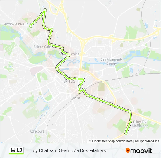 L3 Bus Line Map