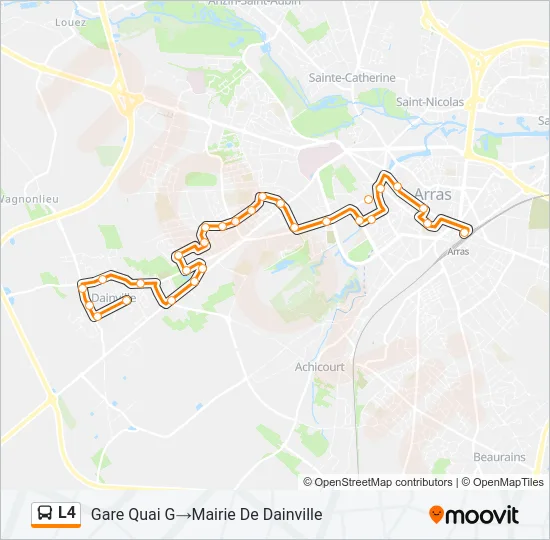 L4 Bus Line Map